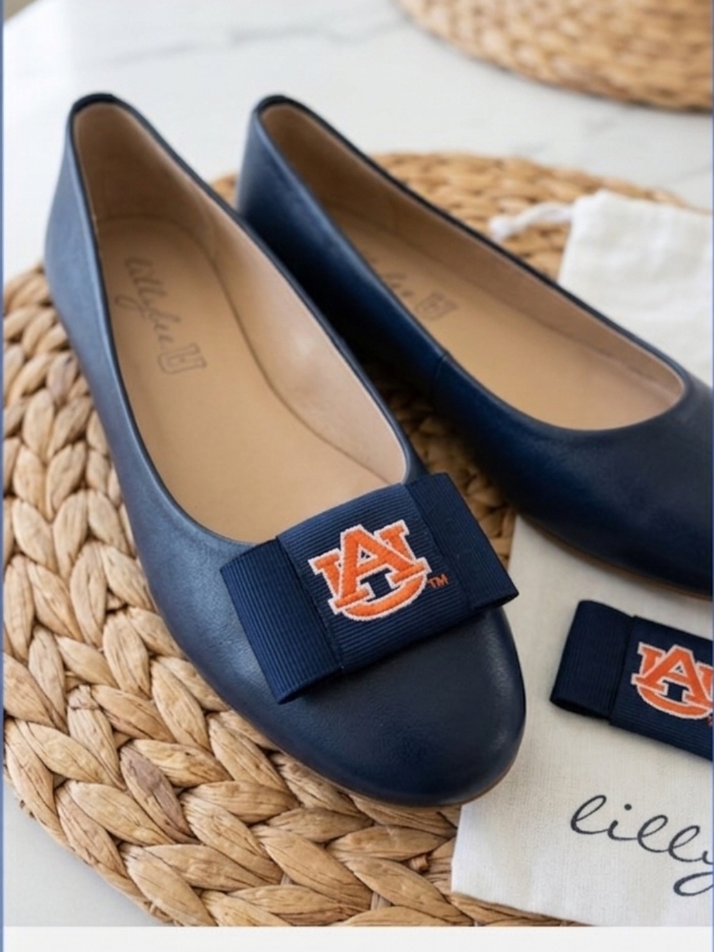 Auburn University Tigers Lillybee U‎ Shoe Clips NCAA Sorority Cheer Alumn 📣